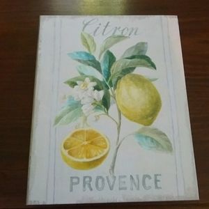 LARGE Faux book lemon detail